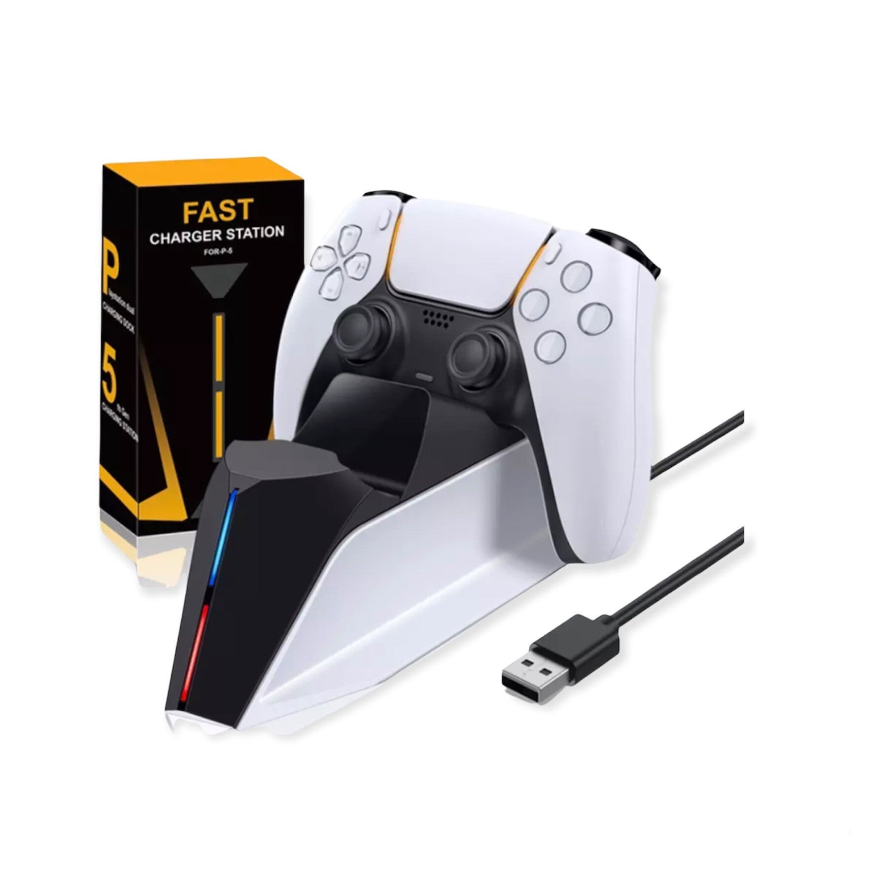 Gamerschot X80 Dual Snelle Oplaadstation voor PS5 Controllers