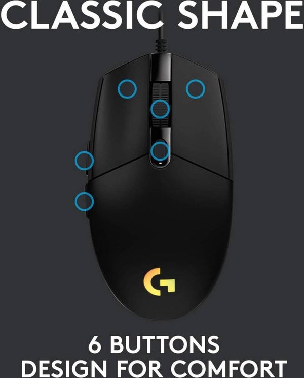 Logitech G G102 LIGHTSYNC - 8000 DPI