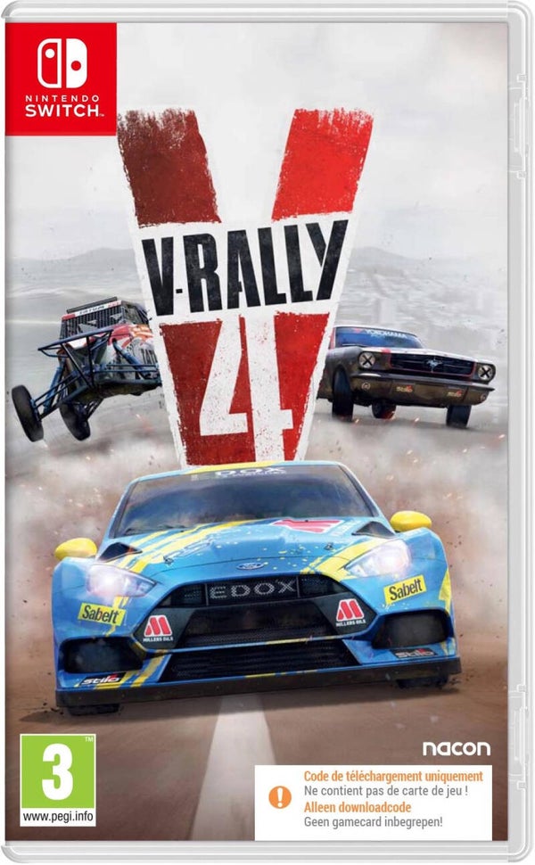 V-Rally 4 voor Nintendo Switch (Code in Box)