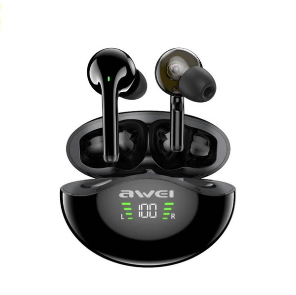 Awei Tws T12P Dual Dynamische Driver Draadloze Oordopjes