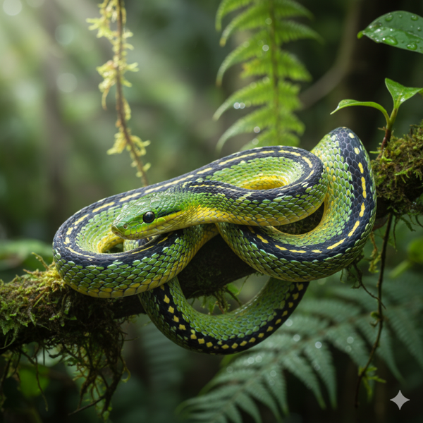 Orthriophis taeniura friesei ( Taiwanese rattenslang )