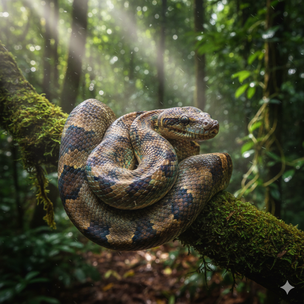 Epicrates cenchria ( Regenboogboa )