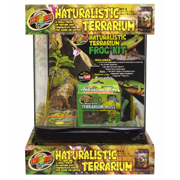 Zoo Med Frog Kit with Terrarium 30x30x45cm