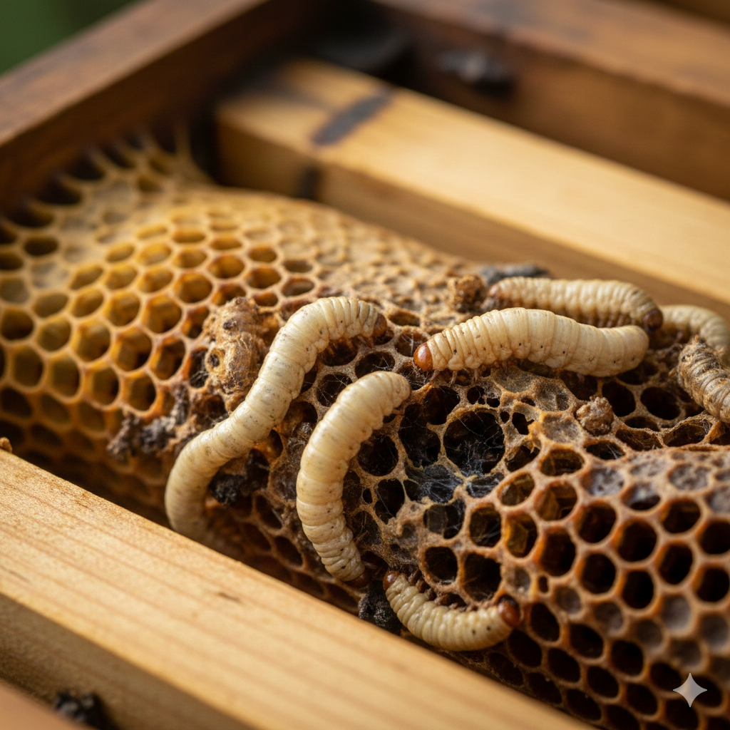 Wasmotten bakje van 40 stuks