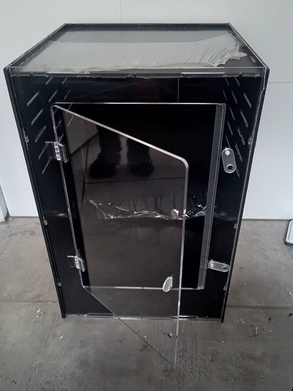 Pvc terrarium 40 x 40 x 60 cm ( op voorraad)