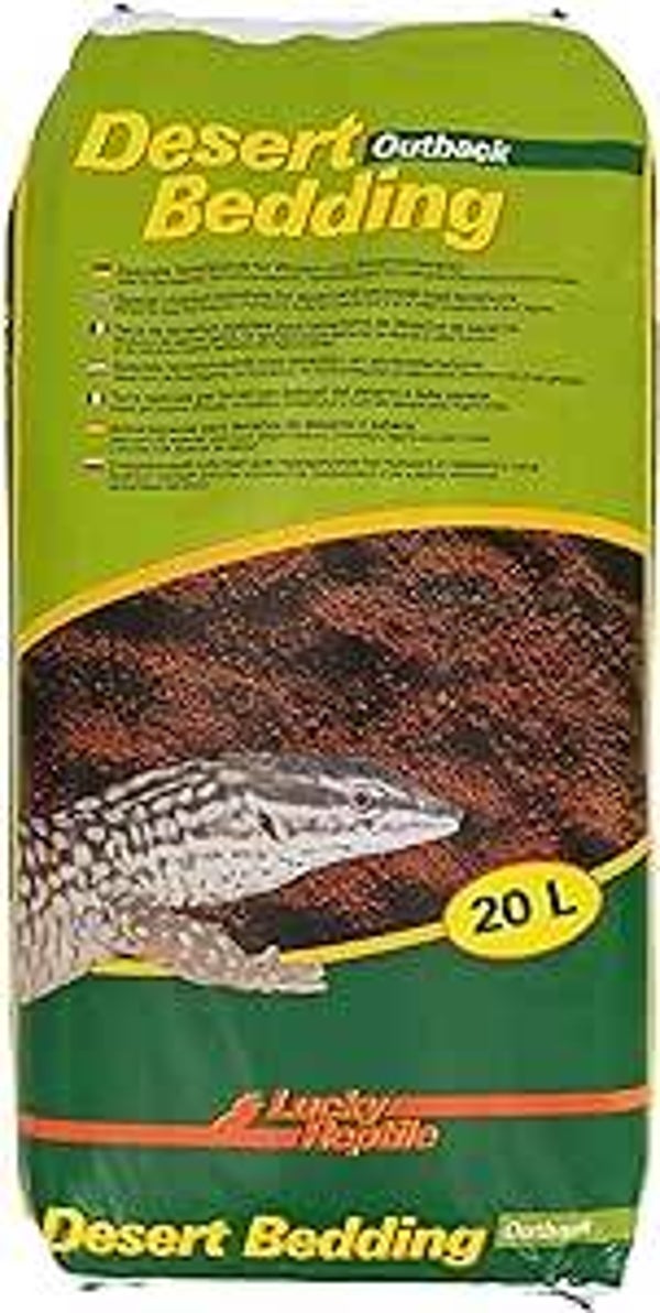 Lucky reptile Desert bedding Outback Red
