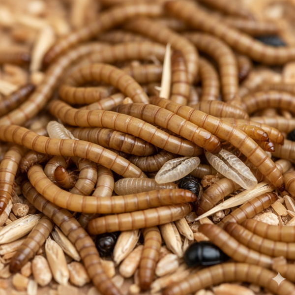Diepvries Meelwormen per liter