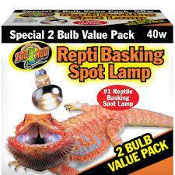 Zoo med repti basking spot Valeu pack (2 stuks)