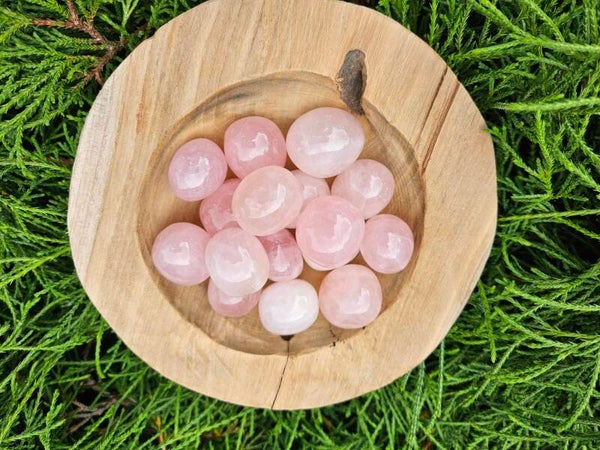 Rozenkwarts trommelsteen