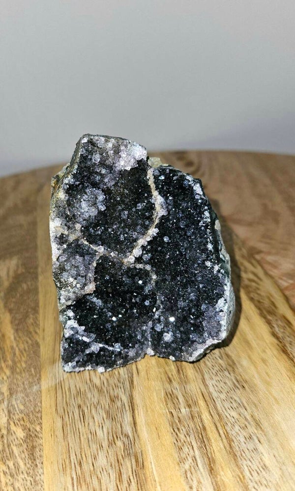 Amethist vrije vorm met kristallen #55