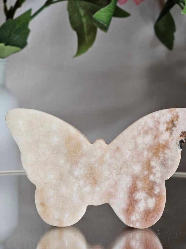 Roze amethist vlinder