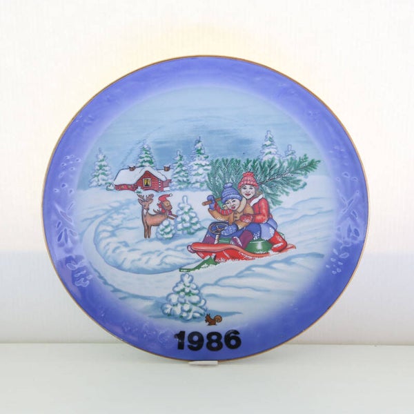 Seinälautanen / vuosilautanen 1986, talvi / joulu #TGEV