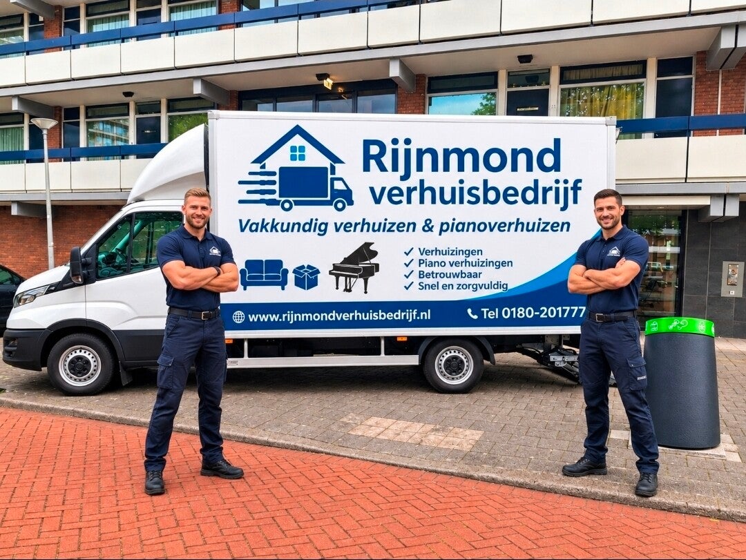 2 uur 2 ervaren verhuizers + verhuiswagen 21 m3 €275 incl btw