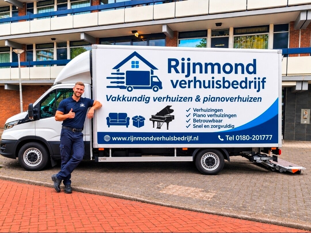 2 uur verhuiswagen + chauffeur/inlader €150