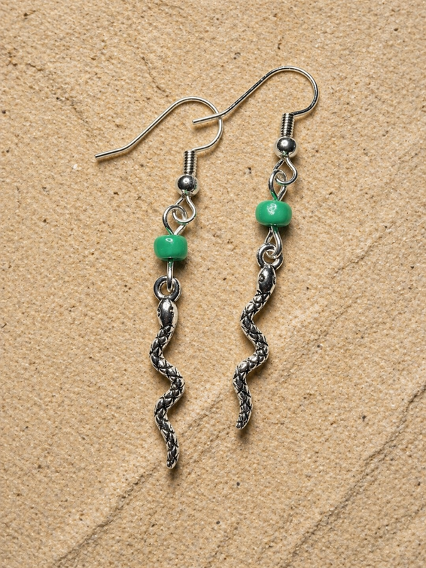 Boucles d’oreilles Serpent Élégance Sauvage