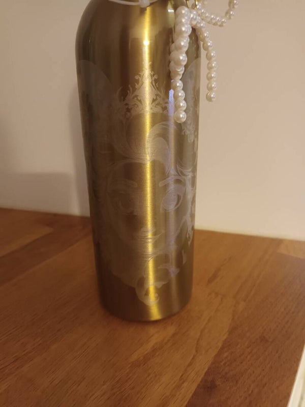 Gourde thermos gravé reine des neige
