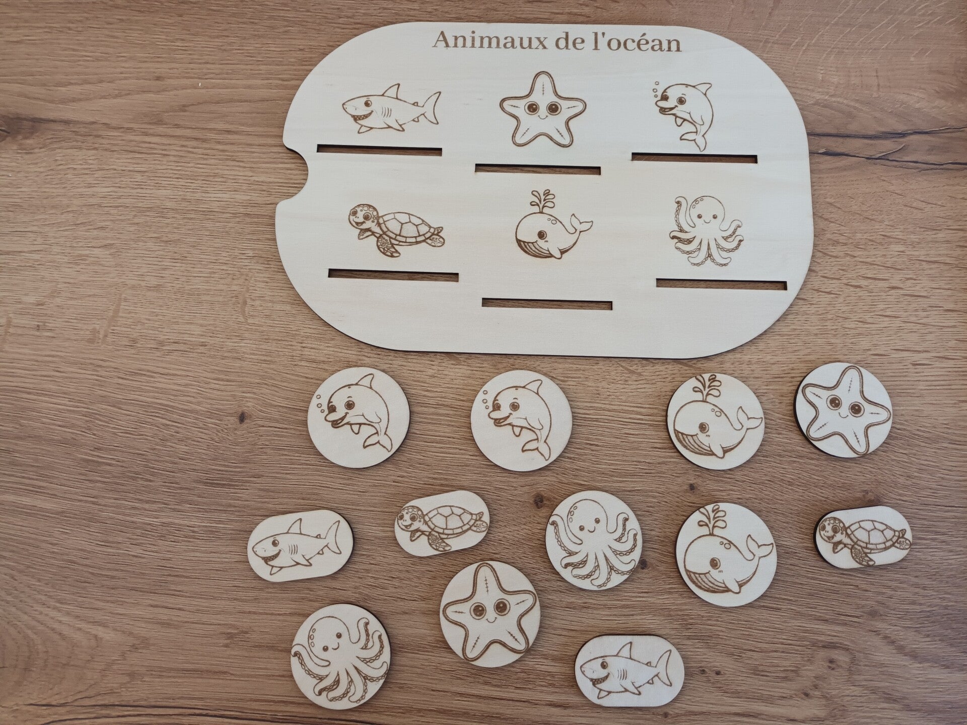 Insert trofast animaux de l océan