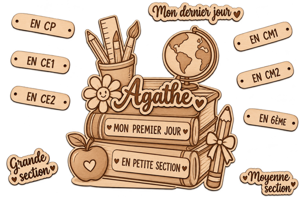 Planche rentrer scolaire