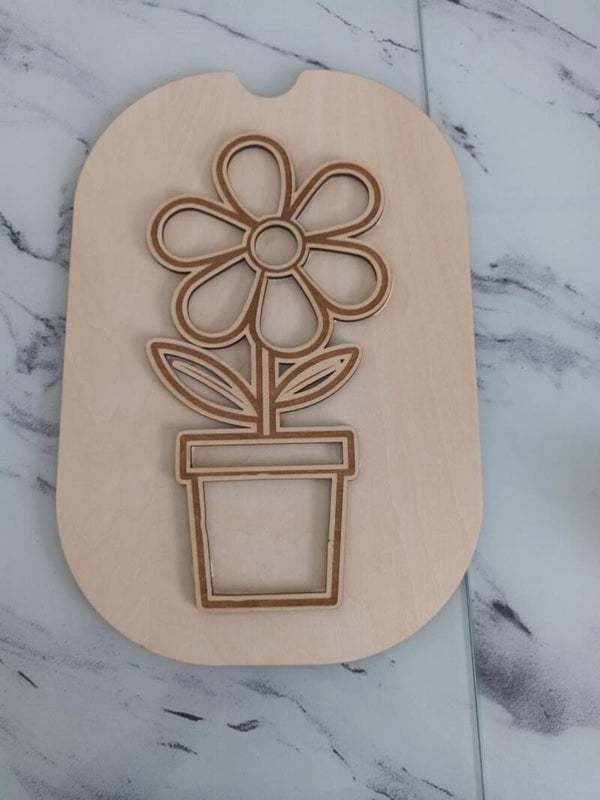 Insert trofast fleur à remplir