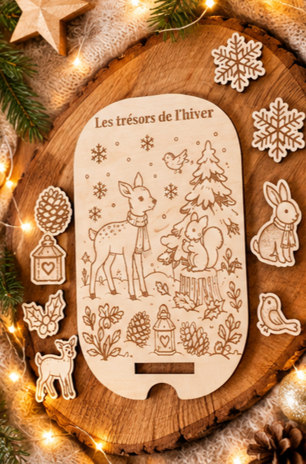 Insert trofast les trésors de l'hiver