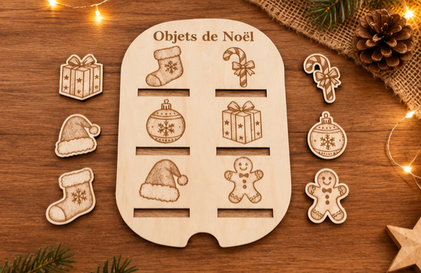 Insert trofast objet de noel