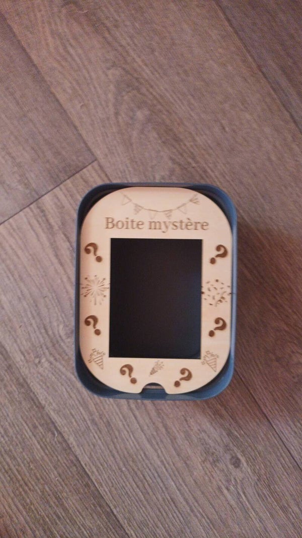 Insert pour bac boite mystère