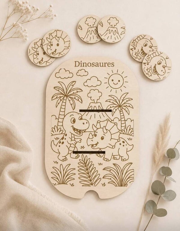 Insert trofast dinosaures
