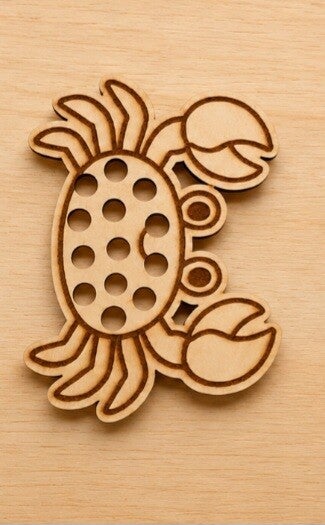 Planche a lacet crabe