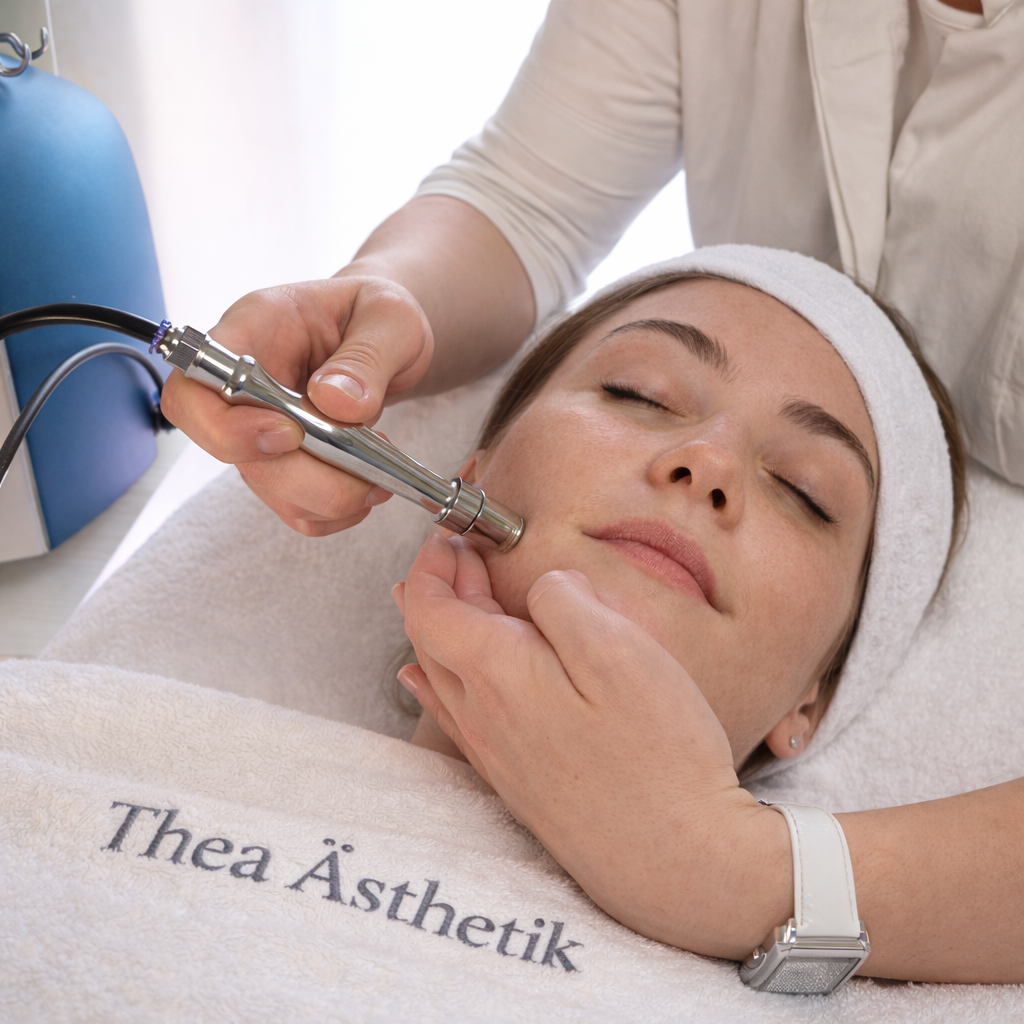 Mikrodermabrasion mit Diamant.