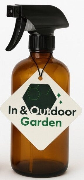 Plantenspuit Amber Glas 500 ml