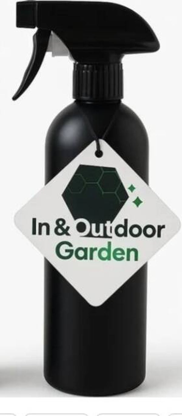 Set Van 2 Plantenspuiten 500 ml Mat Zwart