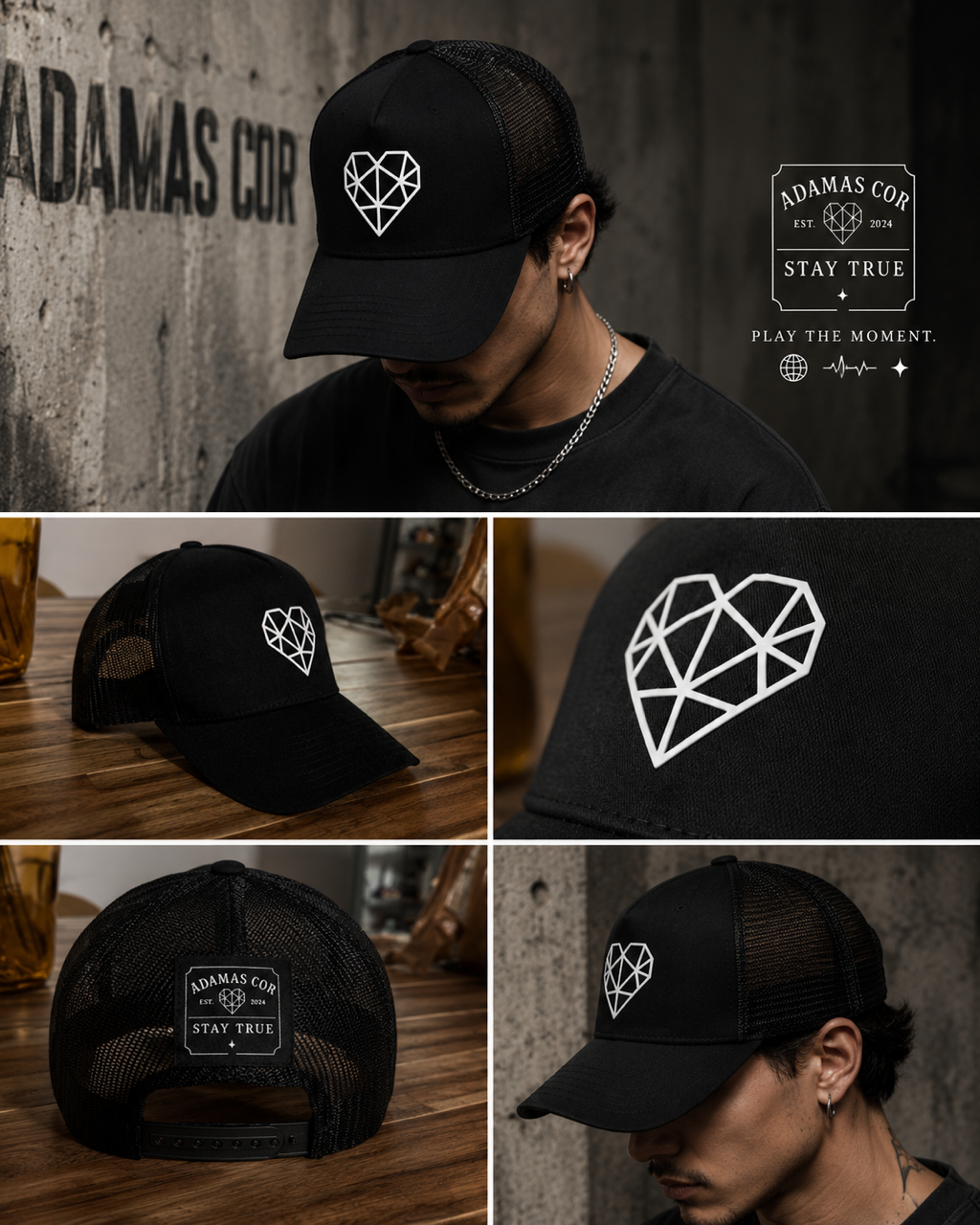 SNAPBACK ADAMAS COR