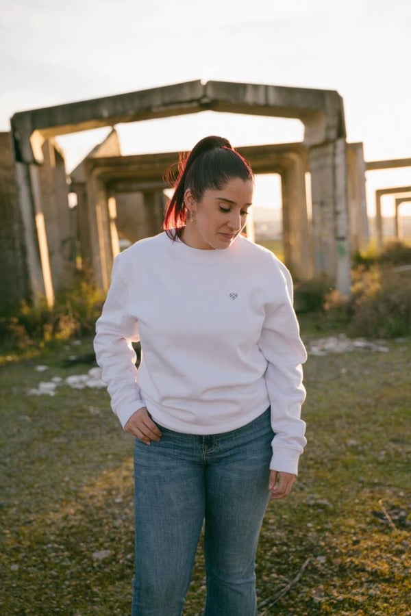 Sudadera white edition