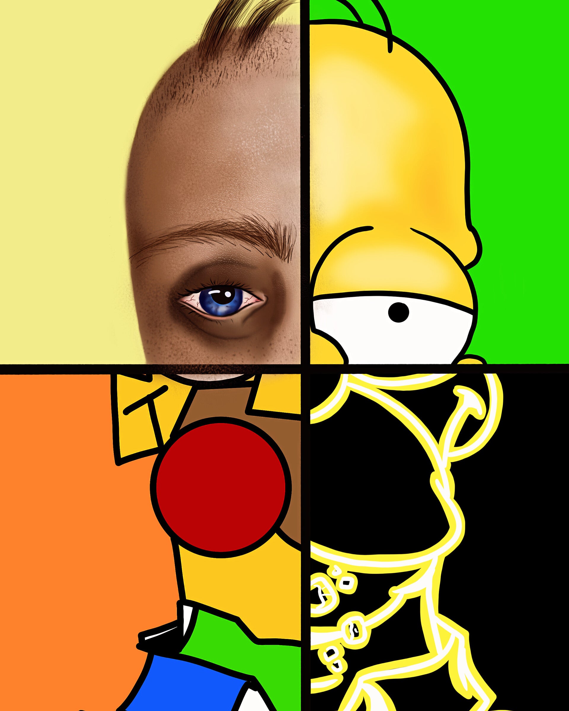 "Pop Icon Dad" – Pop Art Kunstdruck A3 (limitiert)