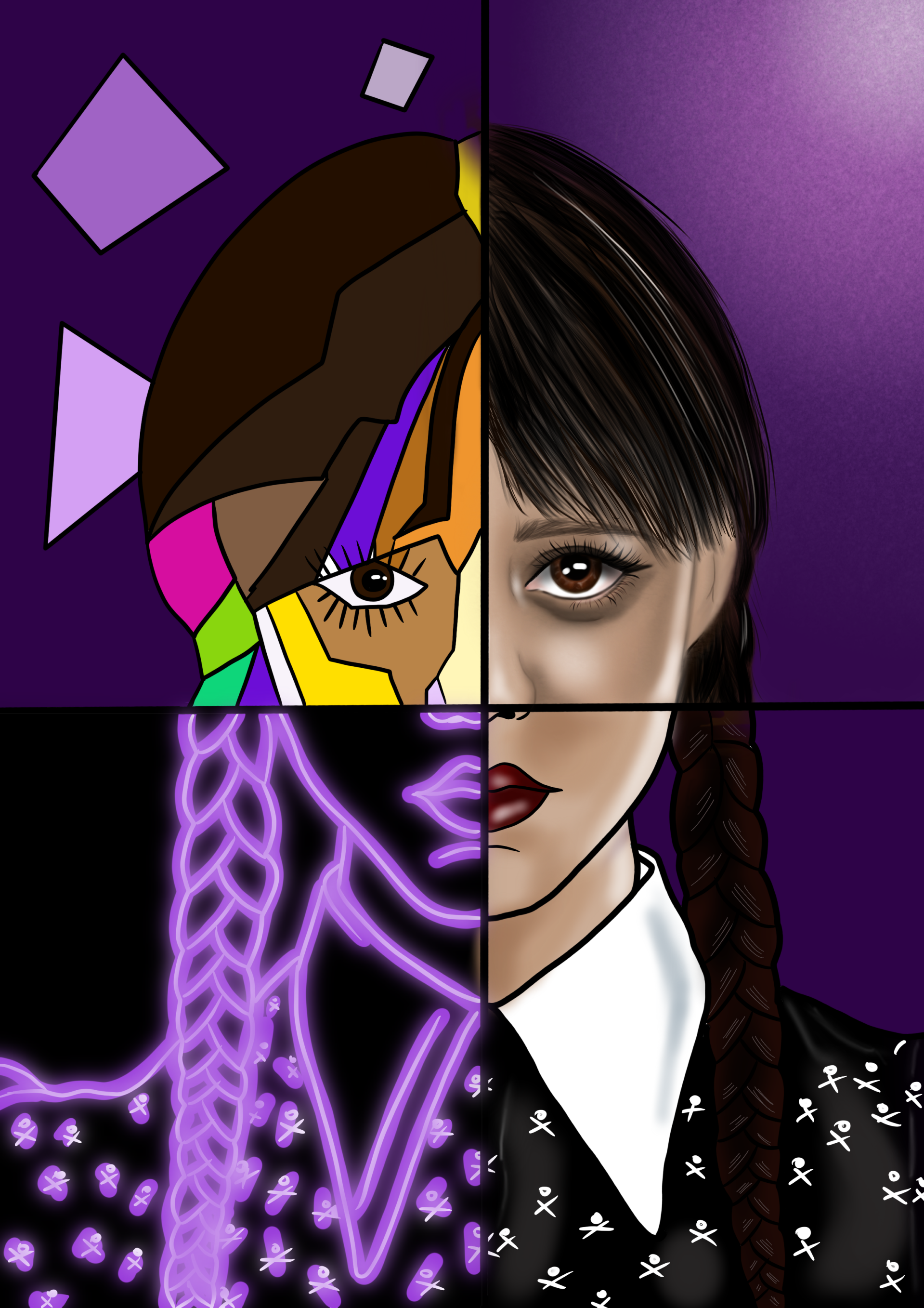 "Mittwoch" – Pop Art Kunstdruck A3 (limitiert)