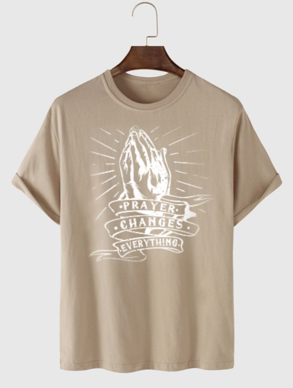 Customizable "Prayer Changes Everything" T-Shirt
