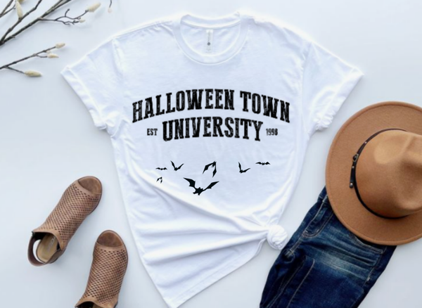 Unisex "HALLOWEEN TOWN UNIVERSITY" Trendy T-shirt🎃