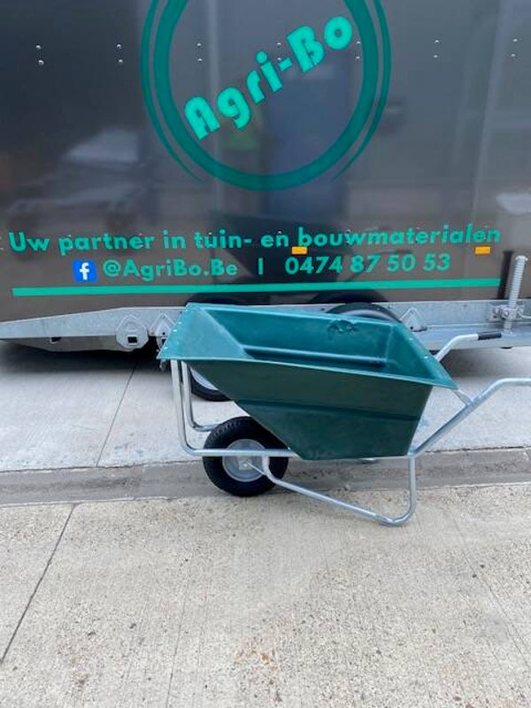 kruiwagen 170 liter en 200 liter op 1 wiel