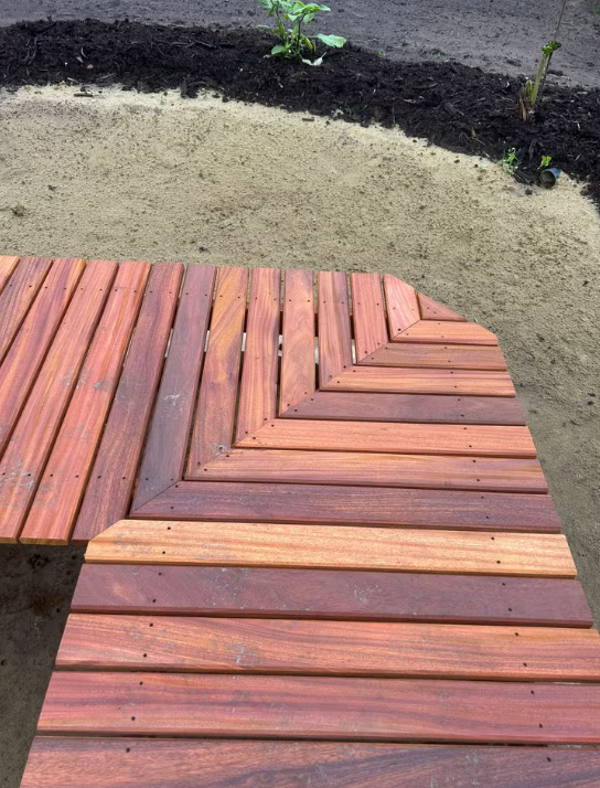 Hardhouten planken okan