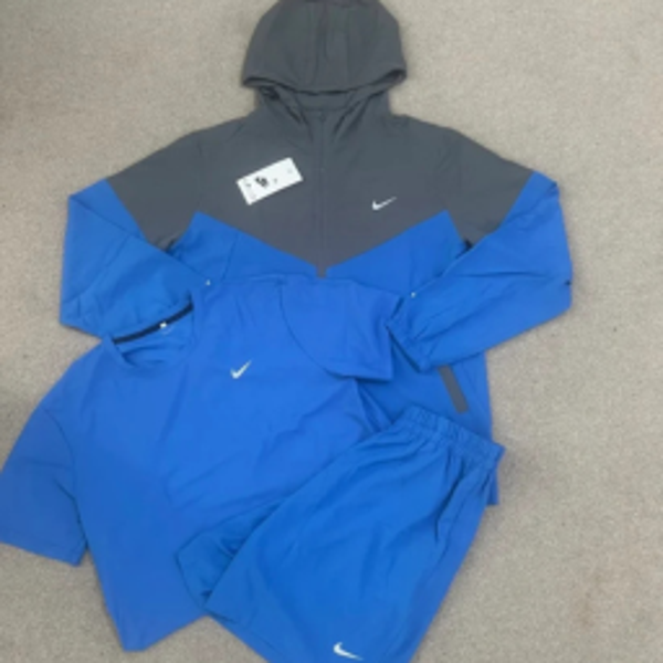 Nike 3 Piece University Blue Windrunner Set