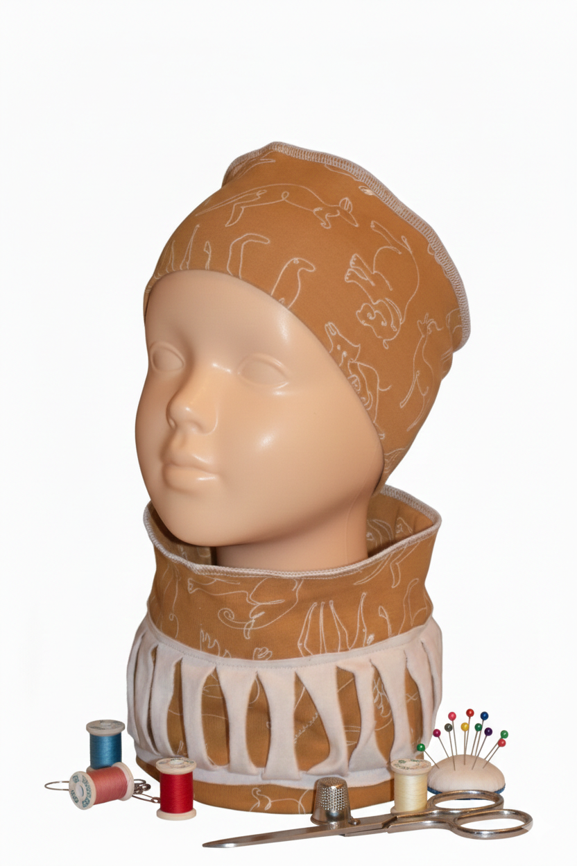 Set bestehend aus Stirnband und Loop