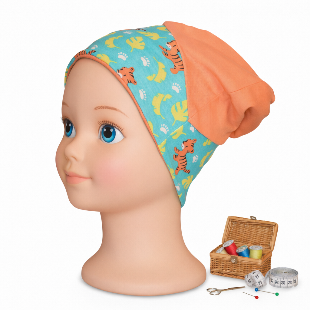 Beanie mit Teilung