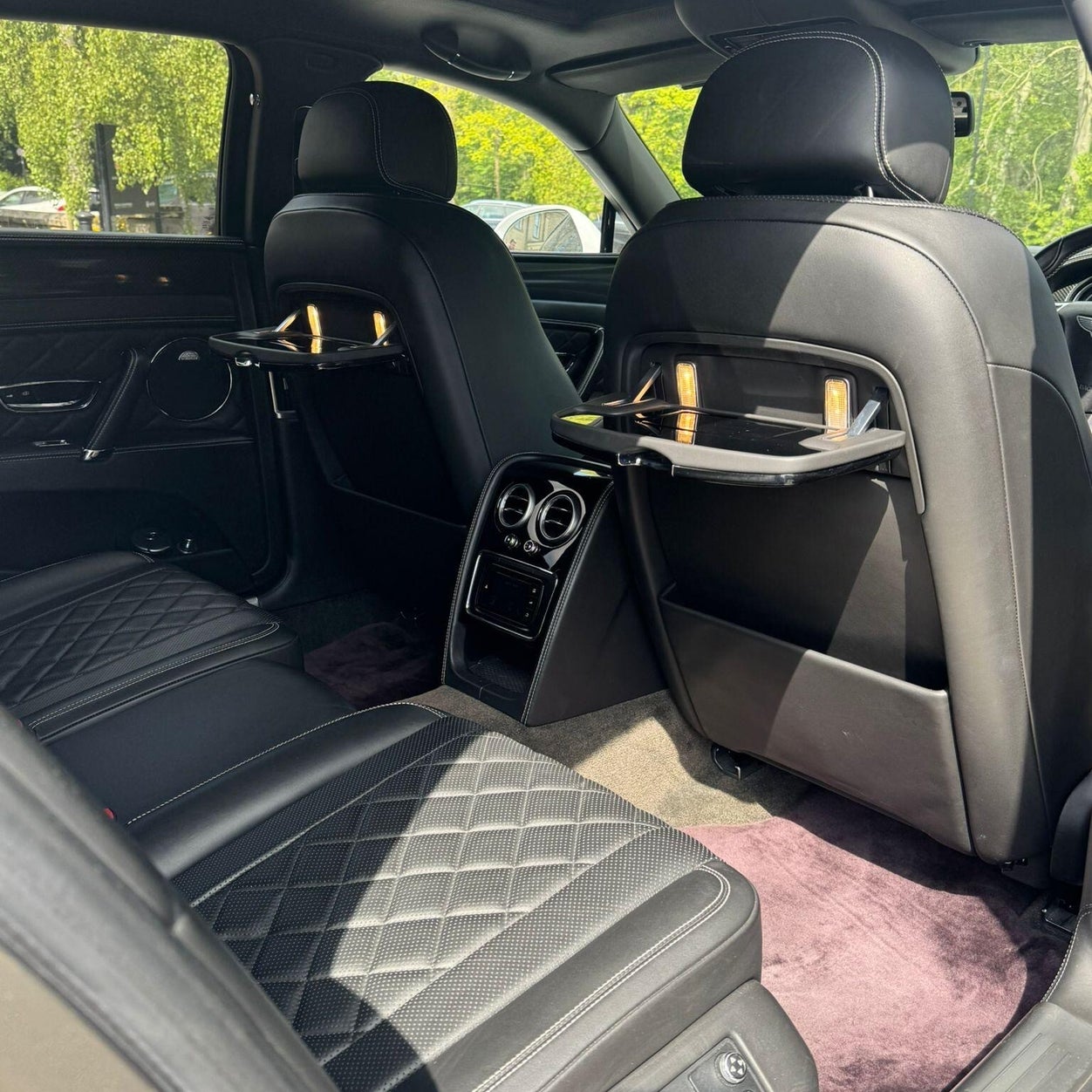 Luxury Yorkshire Chauffeurs vehicle interior