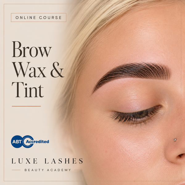 ONLINE BROW WAX AND TINT COURSE