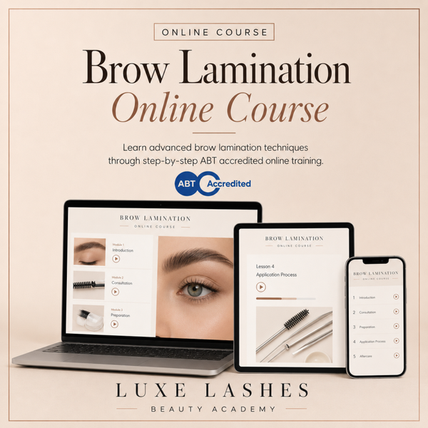ONLINE BROW LAMINATION COURSE