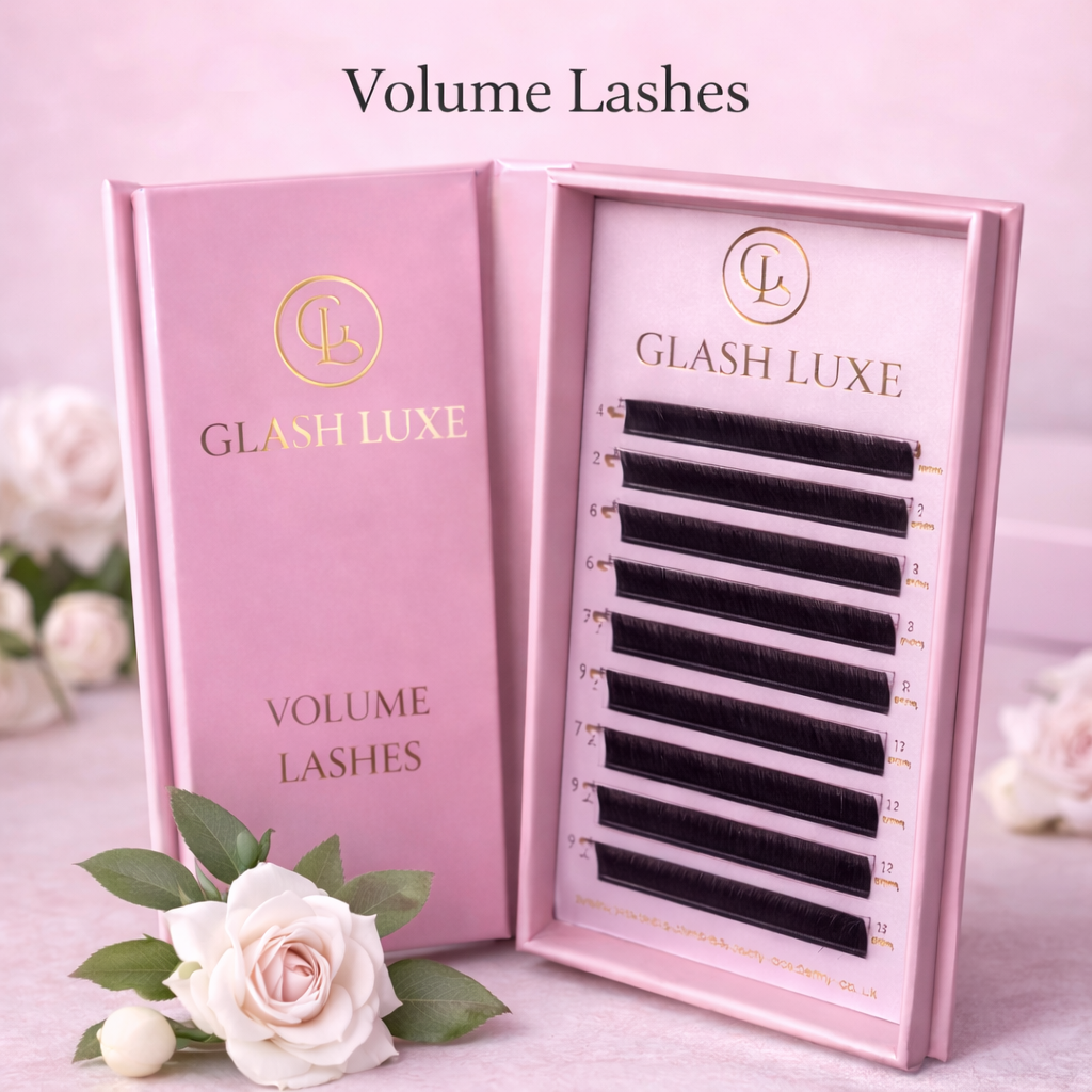GLASH LUXE  VOLUME LASHES 0.07 mix