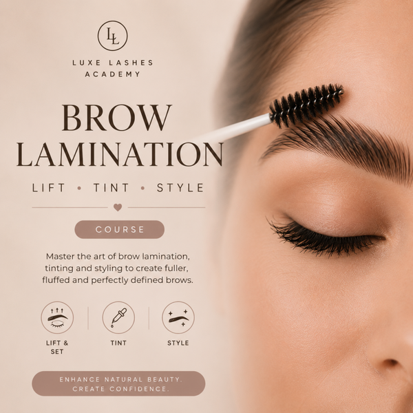 BROW LAMINATION, TINT & STYLING COURSE