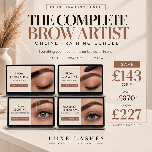 COMPLETE BROW ARTIST ONLINE TRAINING BUNDLE