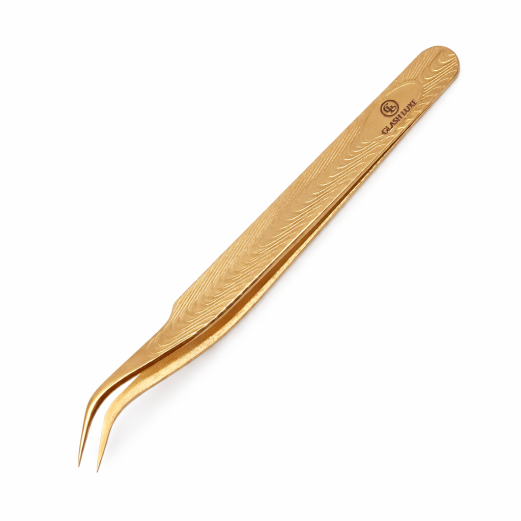 GLASH  LUXE CLASSIC EYELASH EXTENSIONS TWEEZERS