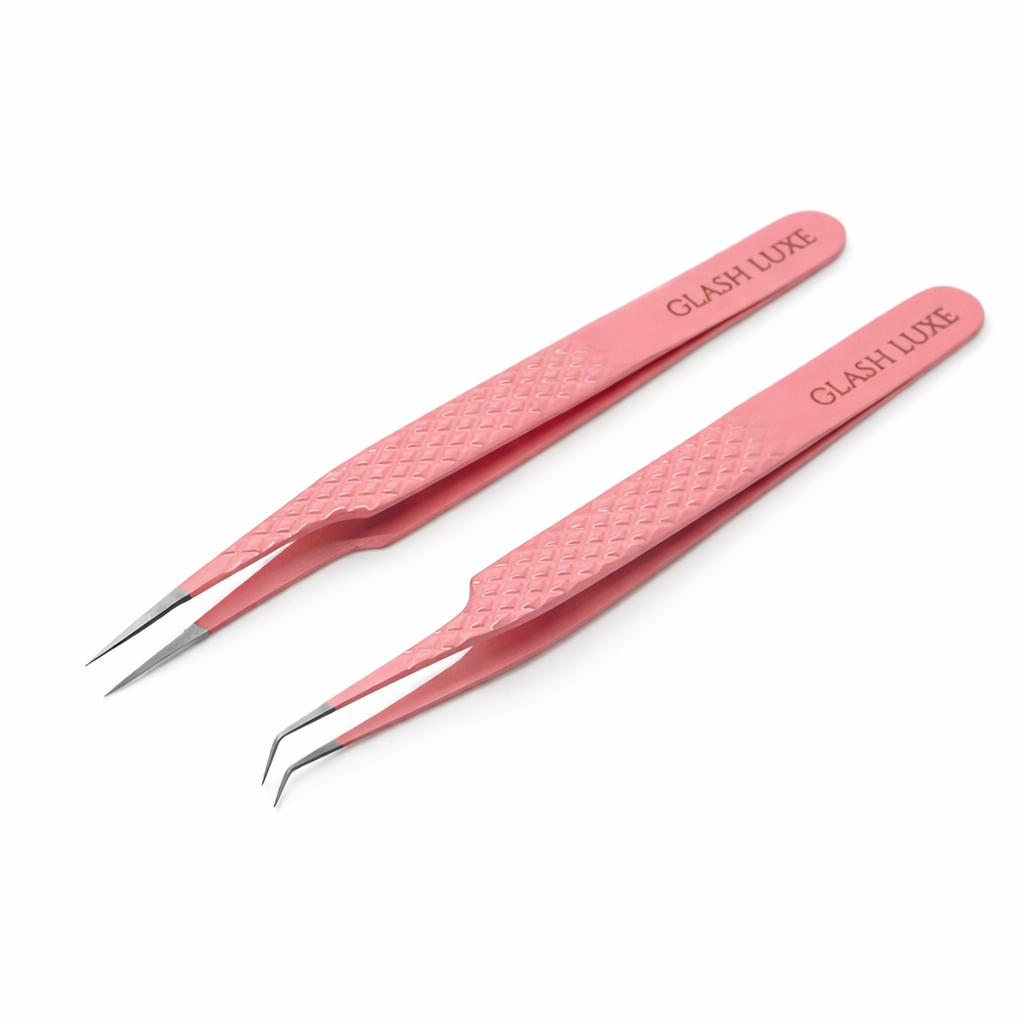 GLASH LUXE PINK TWEEZER BUNDLE